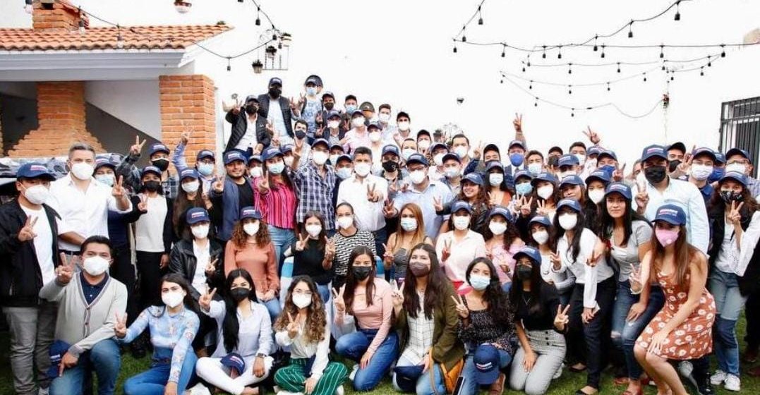 Jovenes, protagonistas para corregir el rumbo de Puebla: Eduardo Rivera