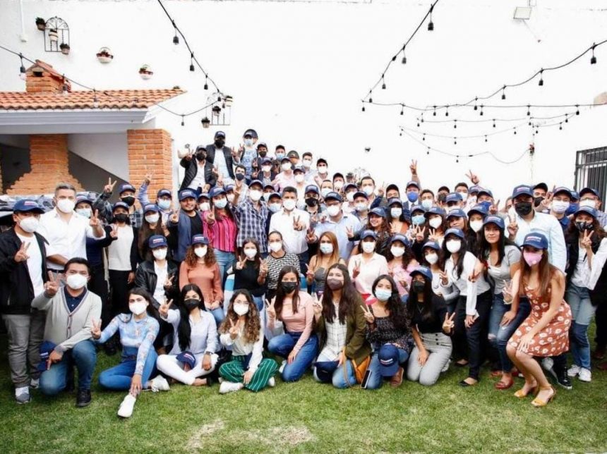 Jovenes, protagonistas para corregir el rumbo de Puebla: Eduardo Rivera