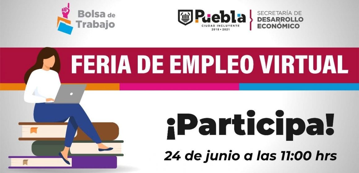 Invita Ayuntamiento de Puebla a participar en Feria de Empleo Virtual; 600 vacantes ofertadas