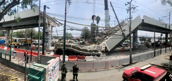 Al menos seis deficiencias en la construcción ocasionan colapso de la línea 12 del metro de acuerdo con peritaje