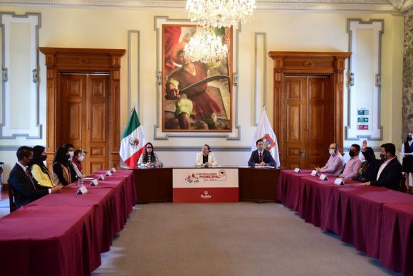 Con seminarios virtuales, Contraloría Municipal de Puebla promueve la rendición de cuentas