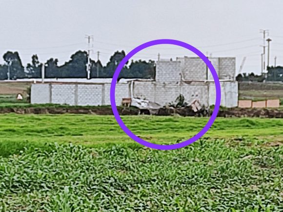 Derrumba socavón barda de la vivienda; resultado de estudios en 25 días