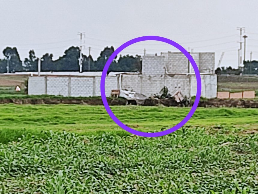 Derrumba socavón barda de la vivienda; resultado de estudios en 25 días