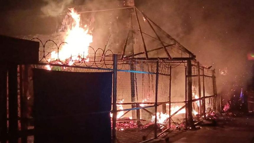 Incendian “Don Cervecero y Containers” bares en Atlixco