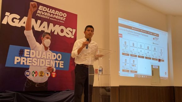 Confirma Lalo Rivera ventana de 20 puntos sobre Rivera Vivanco