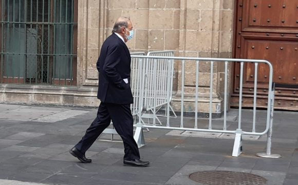 El presidente López Obrador y el empresario Carlos Slim realizan segunda reunión en Palacio Nacional