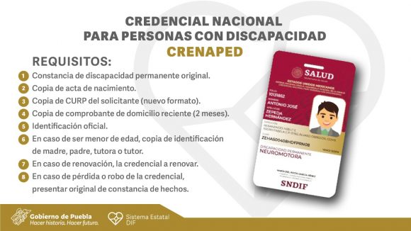 Dispone SEDIF de citas para trámite de credencial de personas con discapacidad