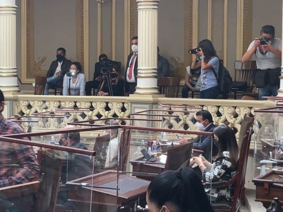 Regresan a legislar en sesión presencial los diputados locales