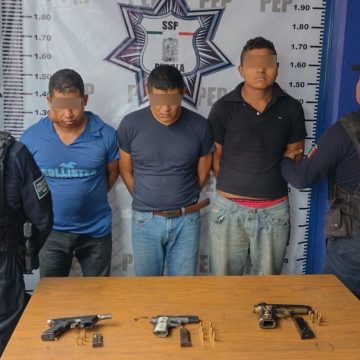 Captura Policía Estatal a presuntos asaltantes en carreteras