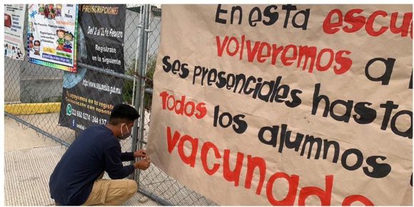 Clausura FNERRR escuelas en oposición a clases presenciales