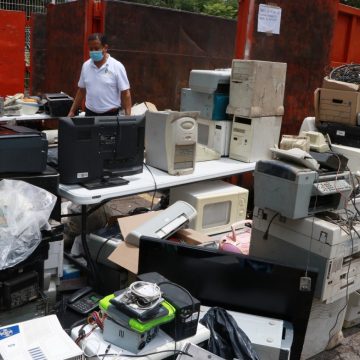 Recupera gobierno estatal más de 21 toneladas de residuos con “Reciclatón”