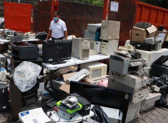 Recupera gobierno estatal más de 21 toneladas de residuos con “Reciclatón”