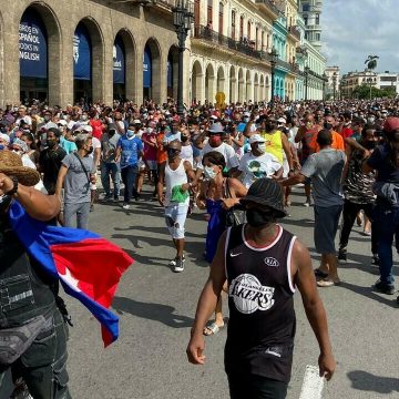 Intensa jornada de protestas en Cuba