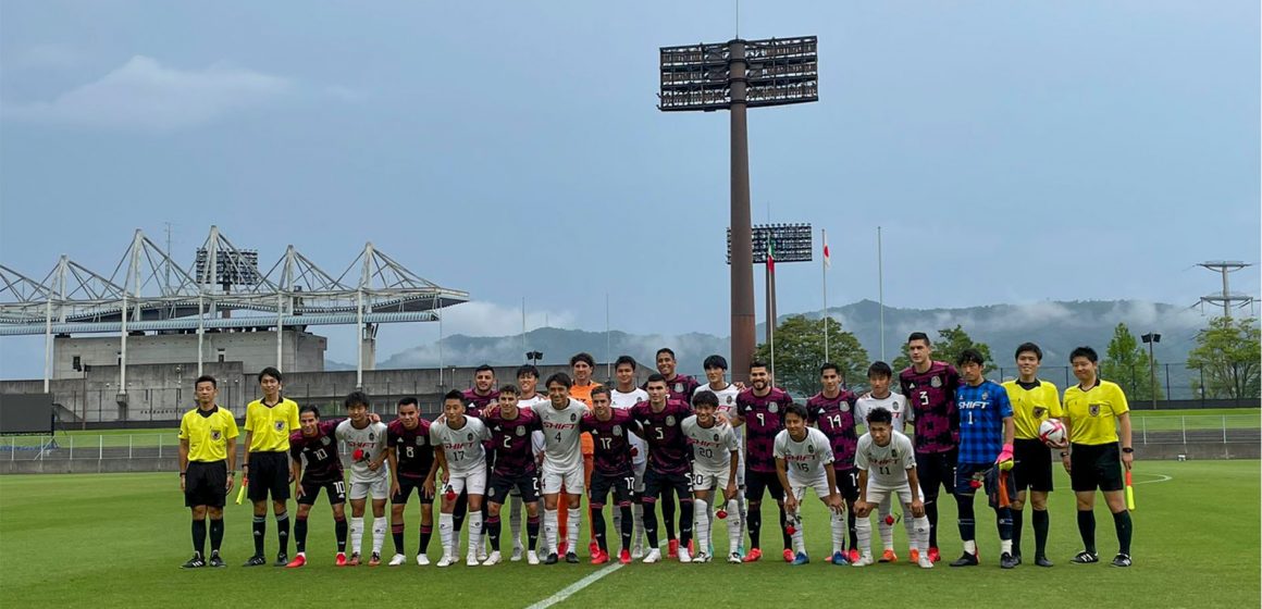 Selección Olímpica goleó al Fukuyuma en su último juego de preparación rumbo a Tokio