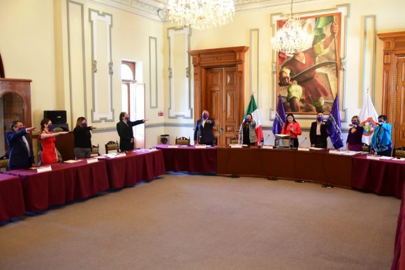 Designa Ayuntamiento de Puebla equipo de trabajo que coordinará la estrategia Puerta Violeta