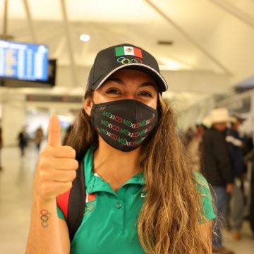 Viaja primer lote de mexicanos para participar en Juegos Olímpicos