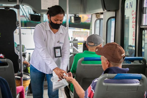 Supervisan SMT y PC implementación de decreto en transporte público