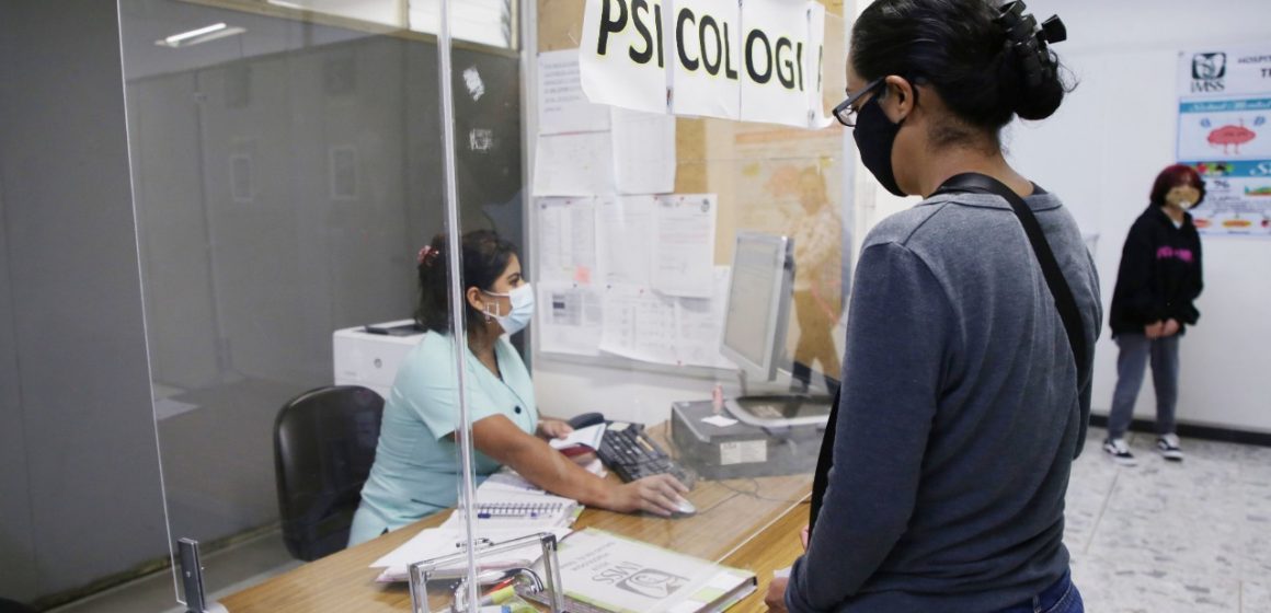 Los problemas de salud mental a consecuencia de la pandemia son atendidos por el IMSS