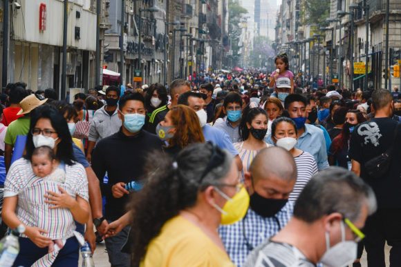 México presenta incremento del 22% en contagios de Covid-19 en una semana