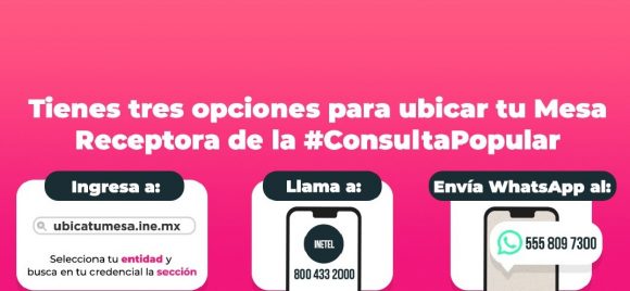 Se realizará este domingo la primera Consulta Popular