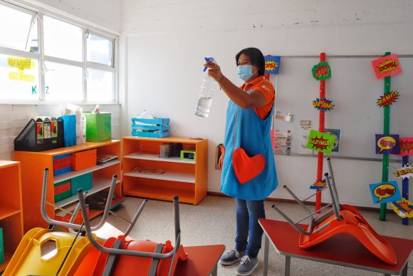 En riesgo el regreso a clases presenciales en Puebla