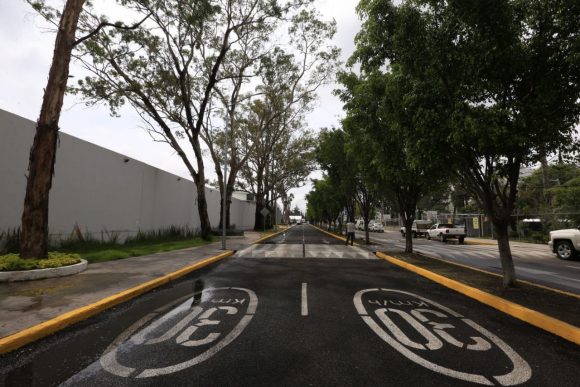 Relamina Ayuntamiento de Puebla avenida en la zona sur poniente de la ciudad