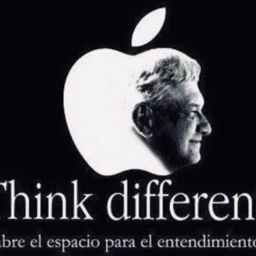 Critican a Morena por usar logotipo y eslogan de Apple en redes sociales
