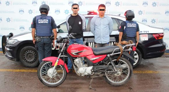 Detiene Policía Municipal a dos colombianos dedicados a otorgar préstamos gota a gota