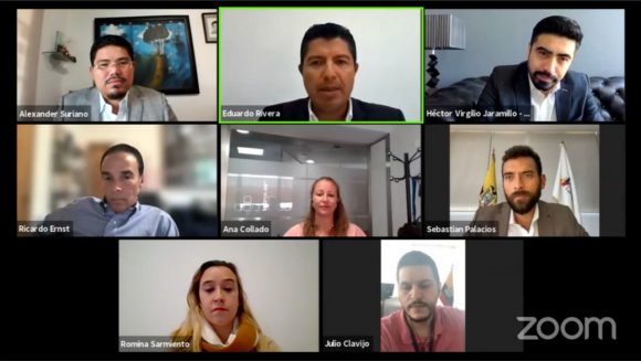 Participa Eduardo Rivera Pérez en conversatorio de la George Washington University de EEUU