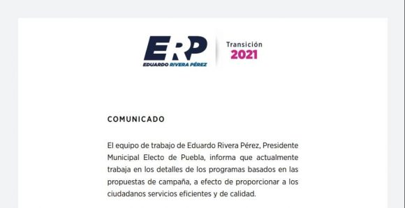 Alerta equipo de Eduardo Rivera sobre prácticas fraudulentas