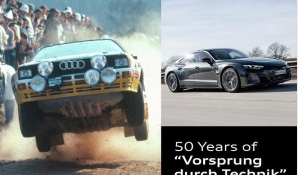 Audi cumple 50 años de “Liderazgo por Tecnología”