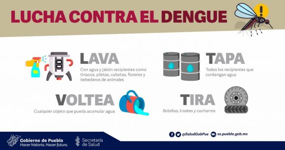 Exhorta Salud mantener las acciones contra el dengue