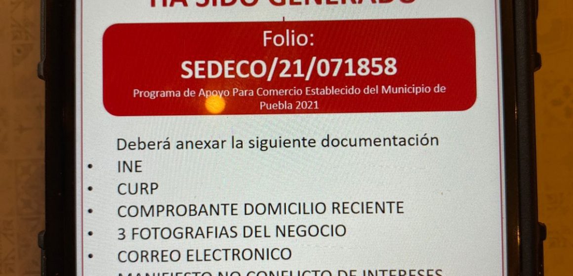 Alerta Ayuntamiento de Puebla sobre falsos programas de apoyo desde Internet