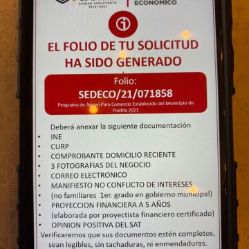 Alerta Ayuntamiento de Puebla sobre falsos programas de apoyo desde Internet