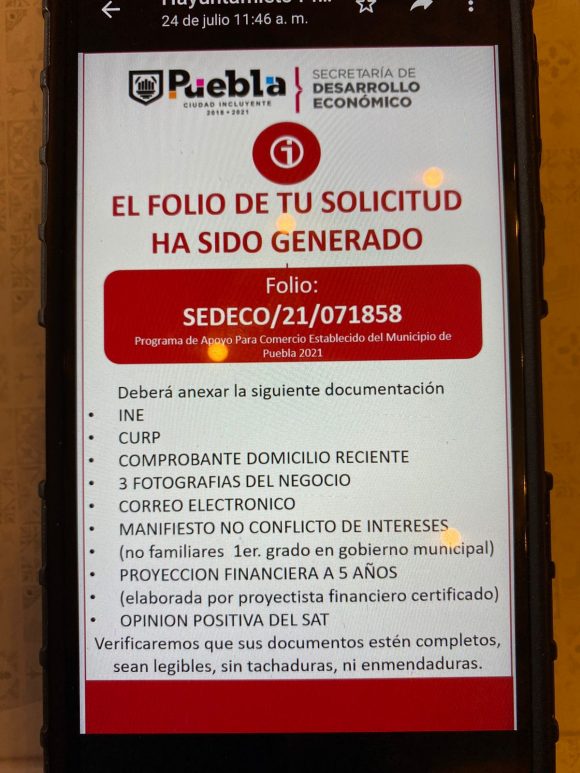 Alerta Ayuntamiento de Puebla sobre falsos programas de apoyo desde Internet