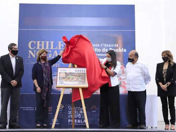 Presenta Lotería Nacional billete conmemorativo a los 200 años del Chile en Nogada