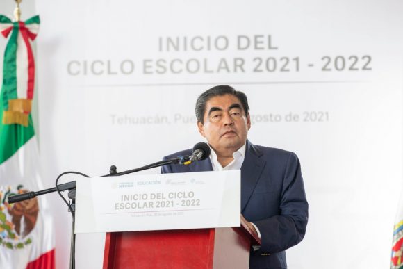 En Puebla no se esconderá ningún contagio de COVID durante regreso presencial a clases: Barbosa