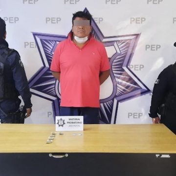 En la capital, Policía Estatal detiene a dos presuntos narcovendedores del SNTE