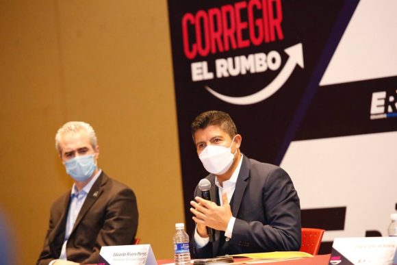 Eduardo Rivera Pérez agrupa sectores sociales en segunda sesión plenaria de la comisión permanente por Puebla