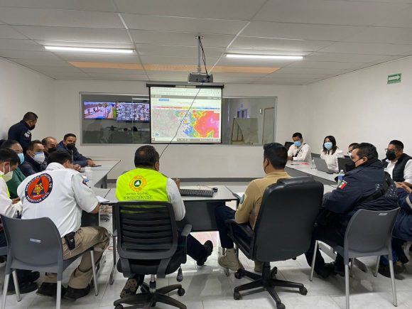 Impactará huracán “Grace” en 63 municipios del estado: SEGOB