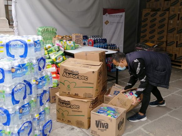 Mantiene SEDIF 14 centros de acopio para damnificados por huracán “Grace”