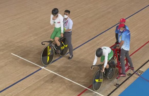 Luz Gaxiola y Yuli Verdugo fueron sextas en la prueba de velocidad por equipos Tokio 2020