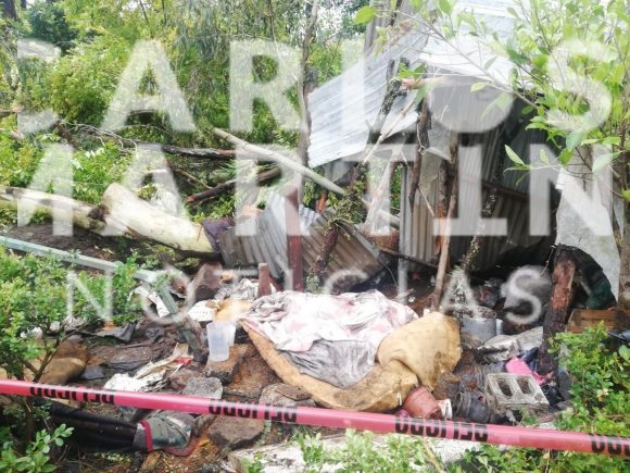 Un muerto dejó a su paso el huracán “Grace” en Huauchinango