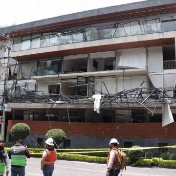 (VIDEO) Así quedó el edificio en Benito Juárez tras explosión