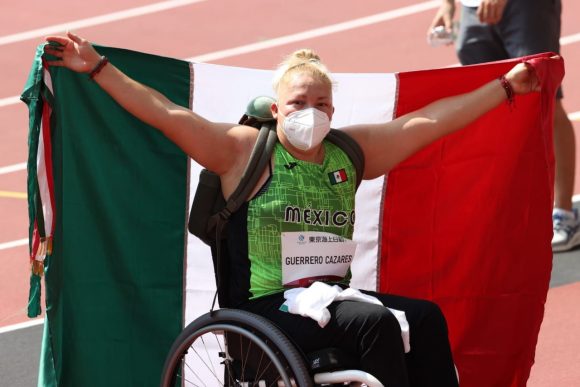 Rosa María Guerrero bronce en el Lanzamiento de Disco en los Paralímpicos Tokio 2020