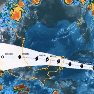 ‘Grace’ evoluciona a huracán y se dirige a la Península de Yucatán
