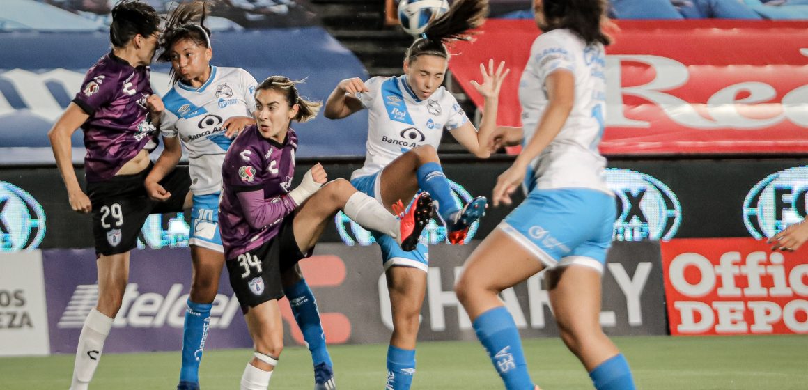 El Pachuca goleó al Puebla Femenil que sigue sin sumar fuera de casa