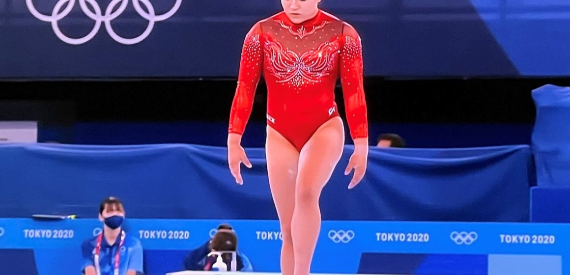 Alexa Moreno terminó en el cuarto puesto del Salto en la Gimnasia Artística