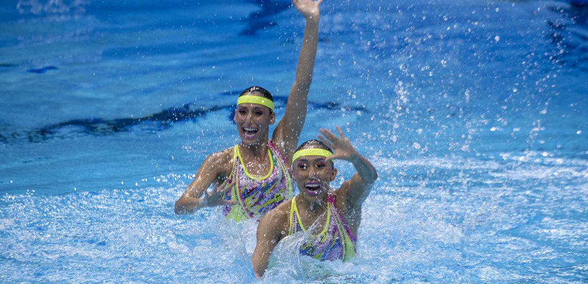 Nuria Diosdado y Joana Jiménez avanzan a la final del dueto en la Natación Artística