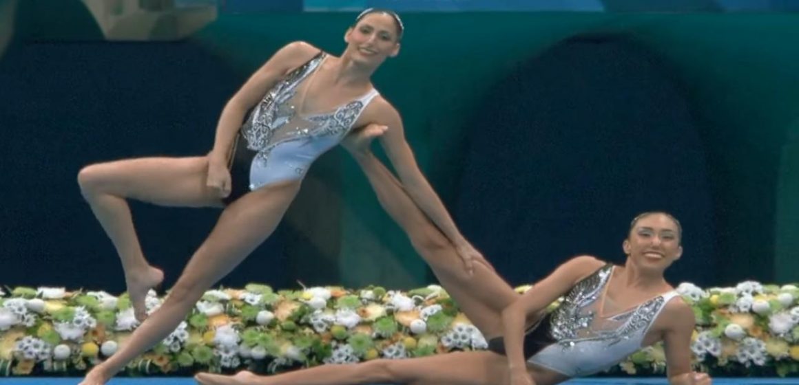 Diosdado y Jiménez cierran su participación en la final de la Natación Artística Tokio 2020